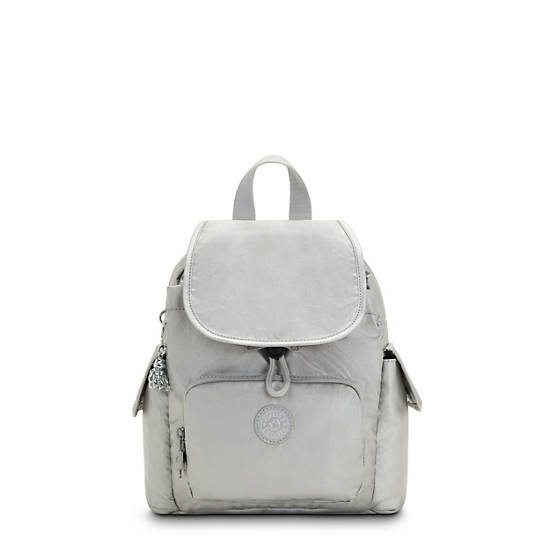 Kipling City Pack Mini Classic Metallic Backpacks Bright Metallic | AU 1481NW